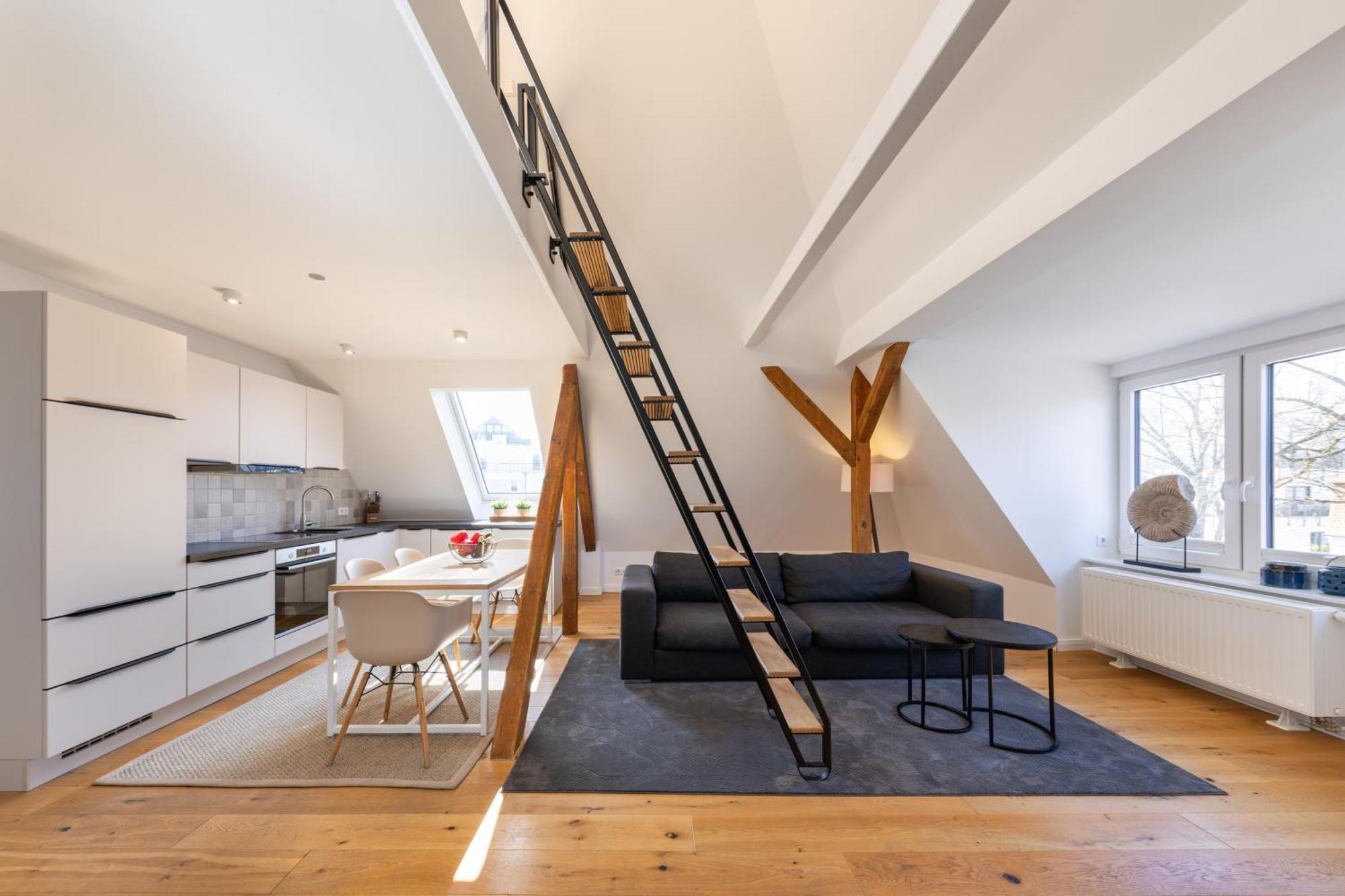 רוסטוק Ferienwohnung Strom Ahoi - Premium - Modern - Inkl Stellplatz - 200M Zum Alten Strom - Wasserblick מראה חיצוני תמונה