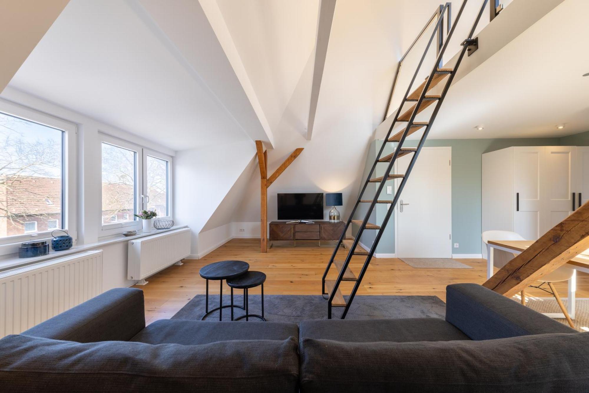 רוסטוק Ferienwohnung Strom Ahoi - Premium - Modern - Inkl Stellplatz - 200M Zum Alten Strom - Wasserblick מראה חיצוני תמונה